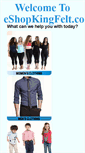 Mobile Screenshot of eshopkingfelt.com