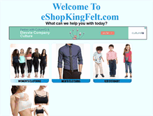 Tablet Screenshot of eshopkingfelt.com